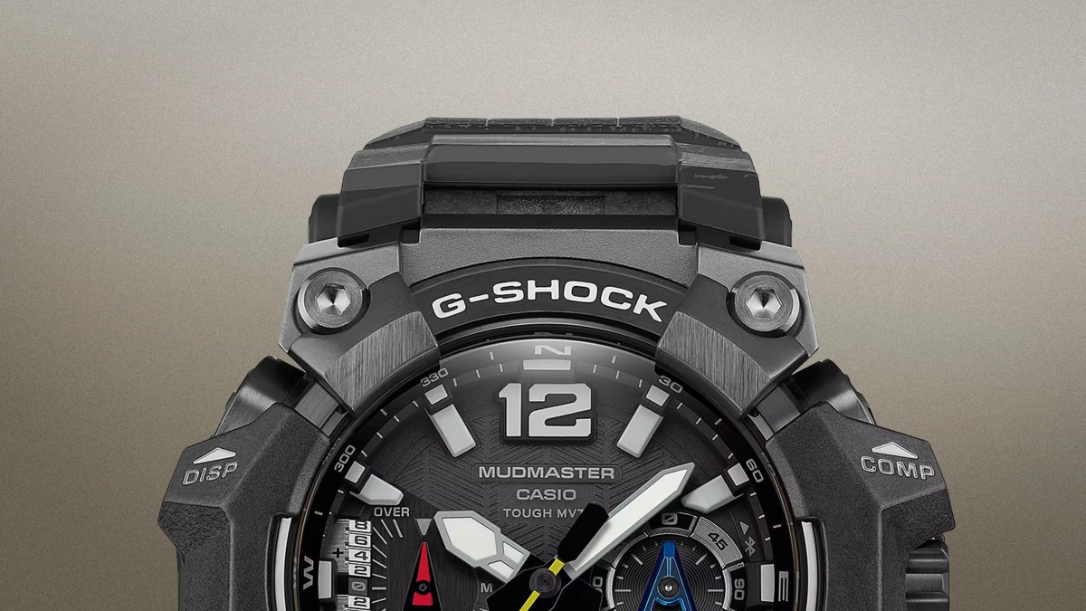 G-Shock Taps Toyota to Make the Toughest-Looking Watch You'll See