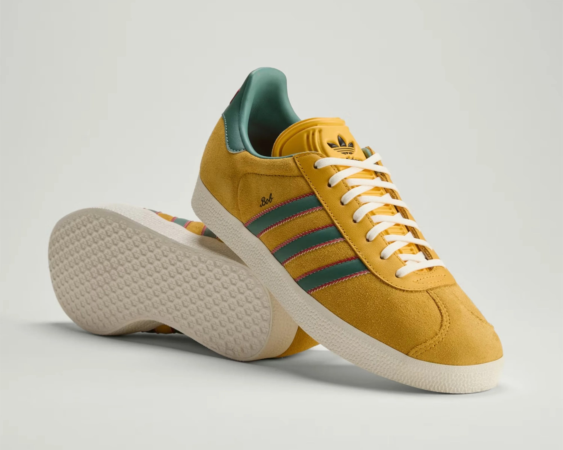 adidas gazelle silver green womens adidas Gazelle 'Royal Blue Energy Green' main image 0