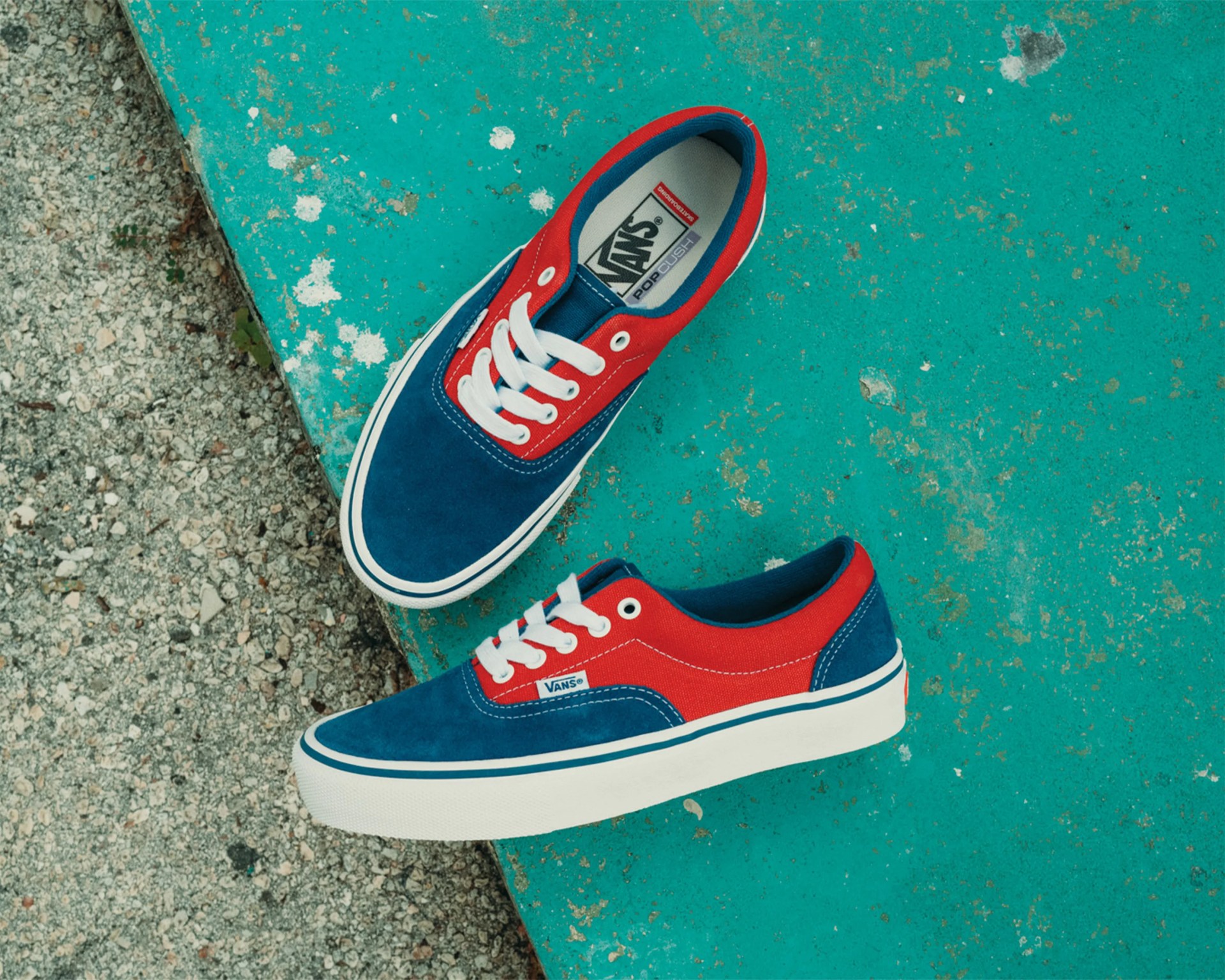 4/10迄 新品未使用 VANS SKATE ERA 2026 Navy Red Vans's Modern Revival of the World's First Skate Shoe Is