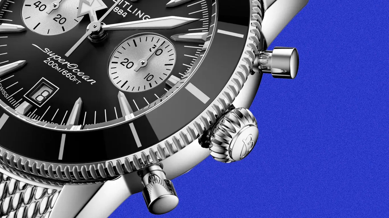 Breitling Resurrects the Original Reverse Panda Chronograph. It Is