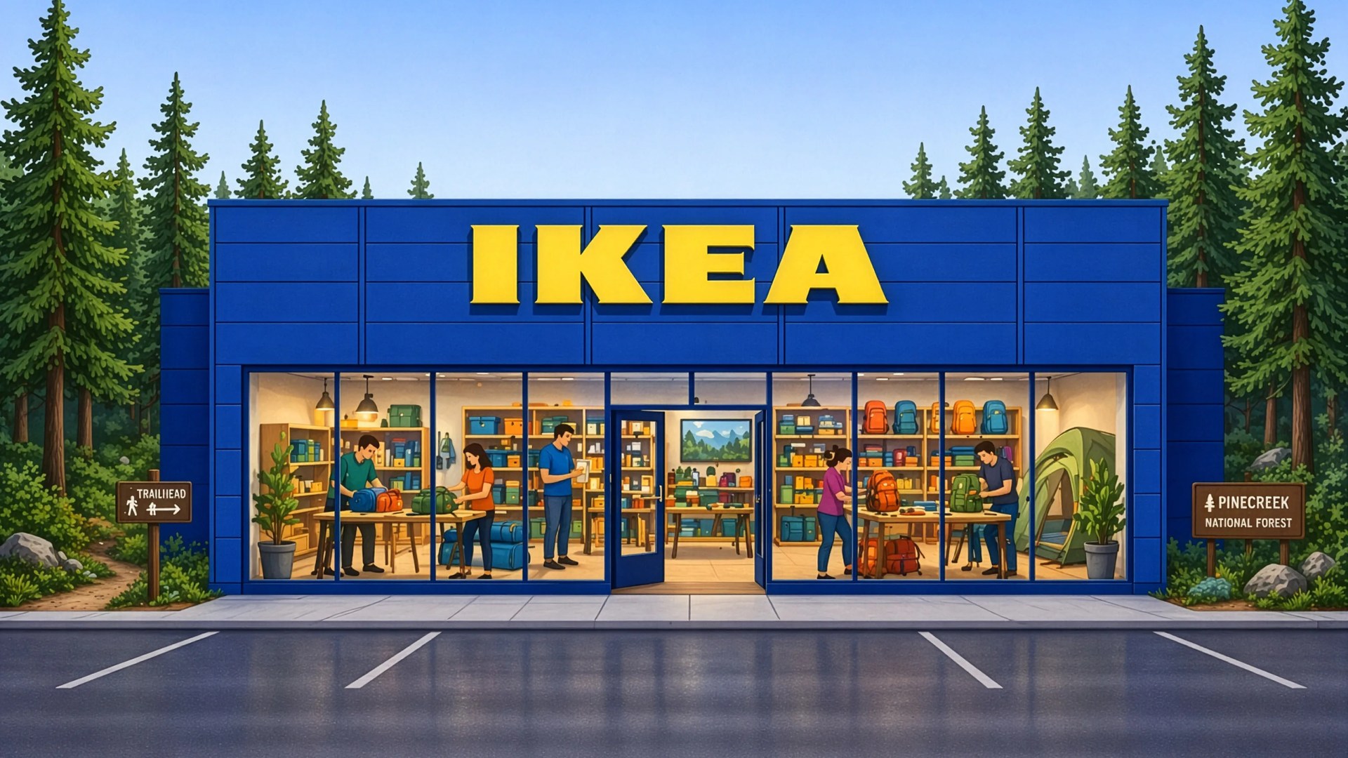 Ikea’s New Limited Edition Outdoor Bag Is Simple, Smart and Cheap