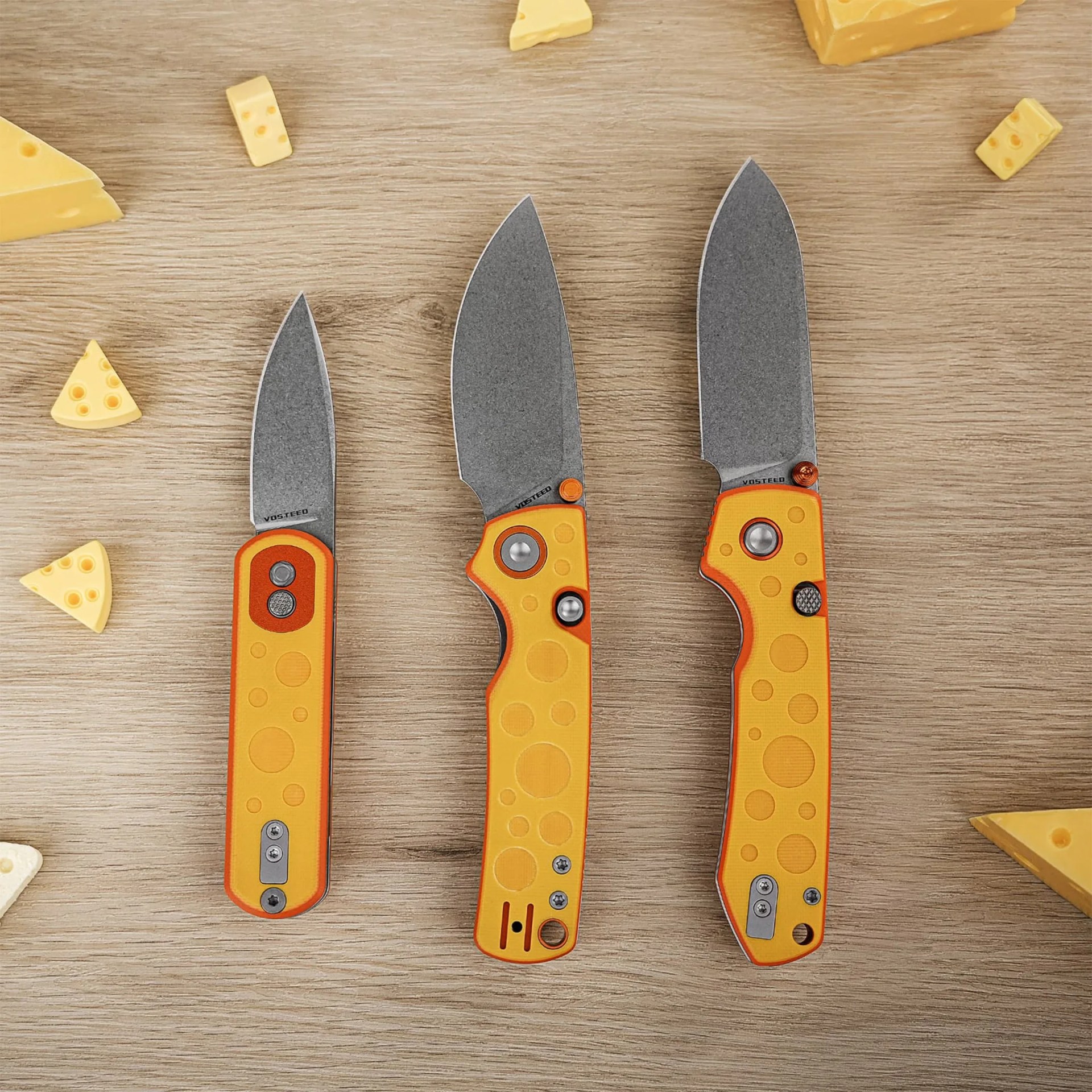 Today in Gear: Cheesy, Charitable New Knives and More