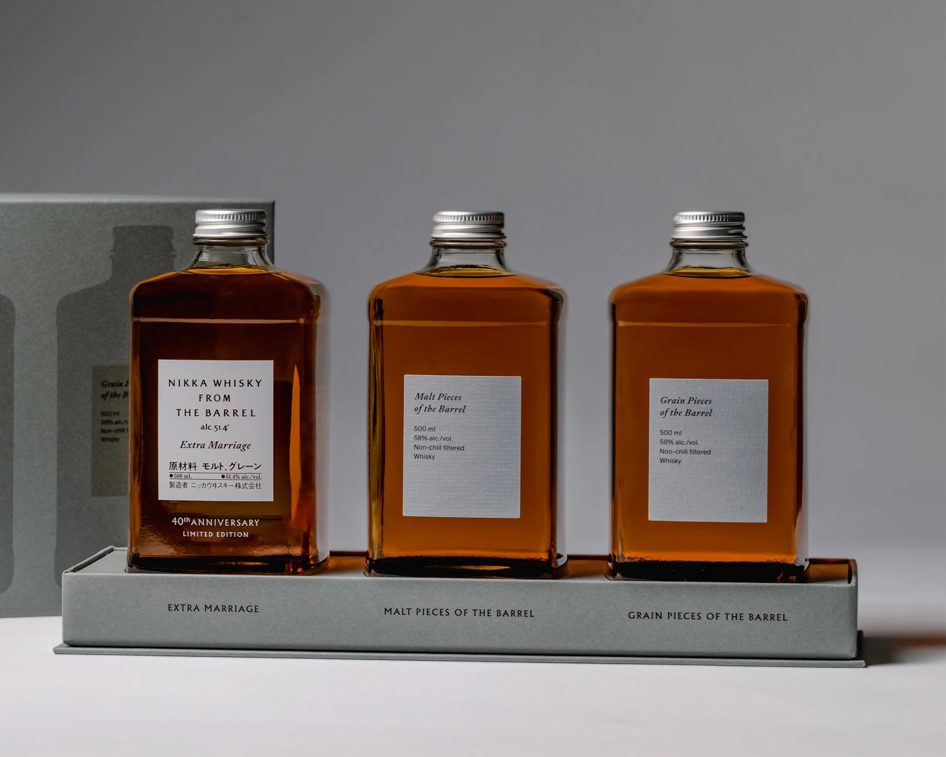 NIKKA FROM THE BARREL 4本セット A Legendary Name in Japanese Whisky Deconstructs Its Most Iconic