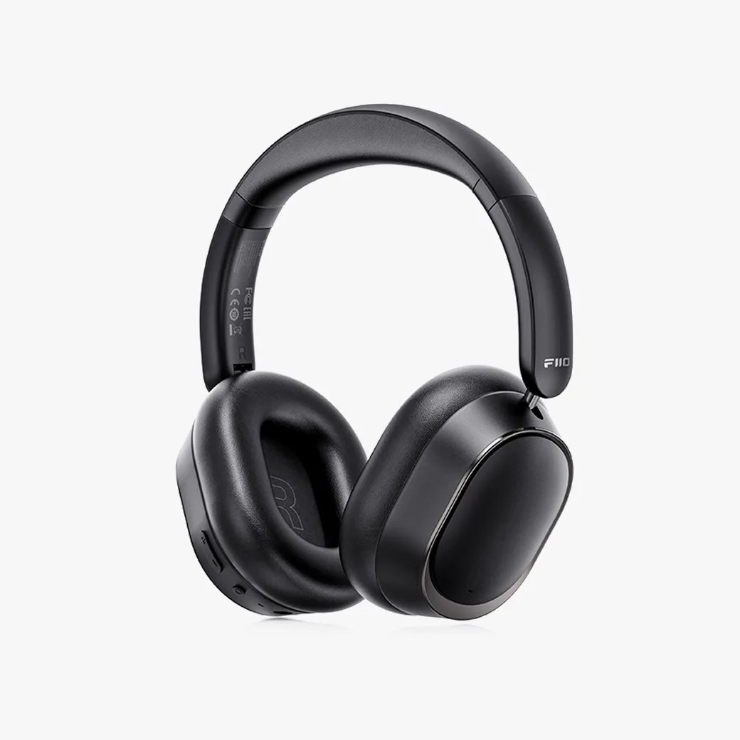 Black over-ear wireless headphones with cushioned ear pads and a padded headband.