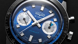 Vulcain Dug a Forgotten Dive Chronograph Out of the Archives. The Deep Blue Version Is the One to Get