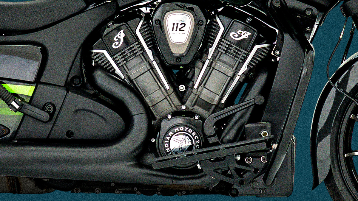 Indian Chieftain PowerPlus motor detay