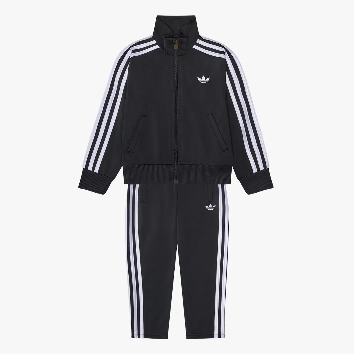 Siyah adidas Firebird eşofman üst ve alt takım