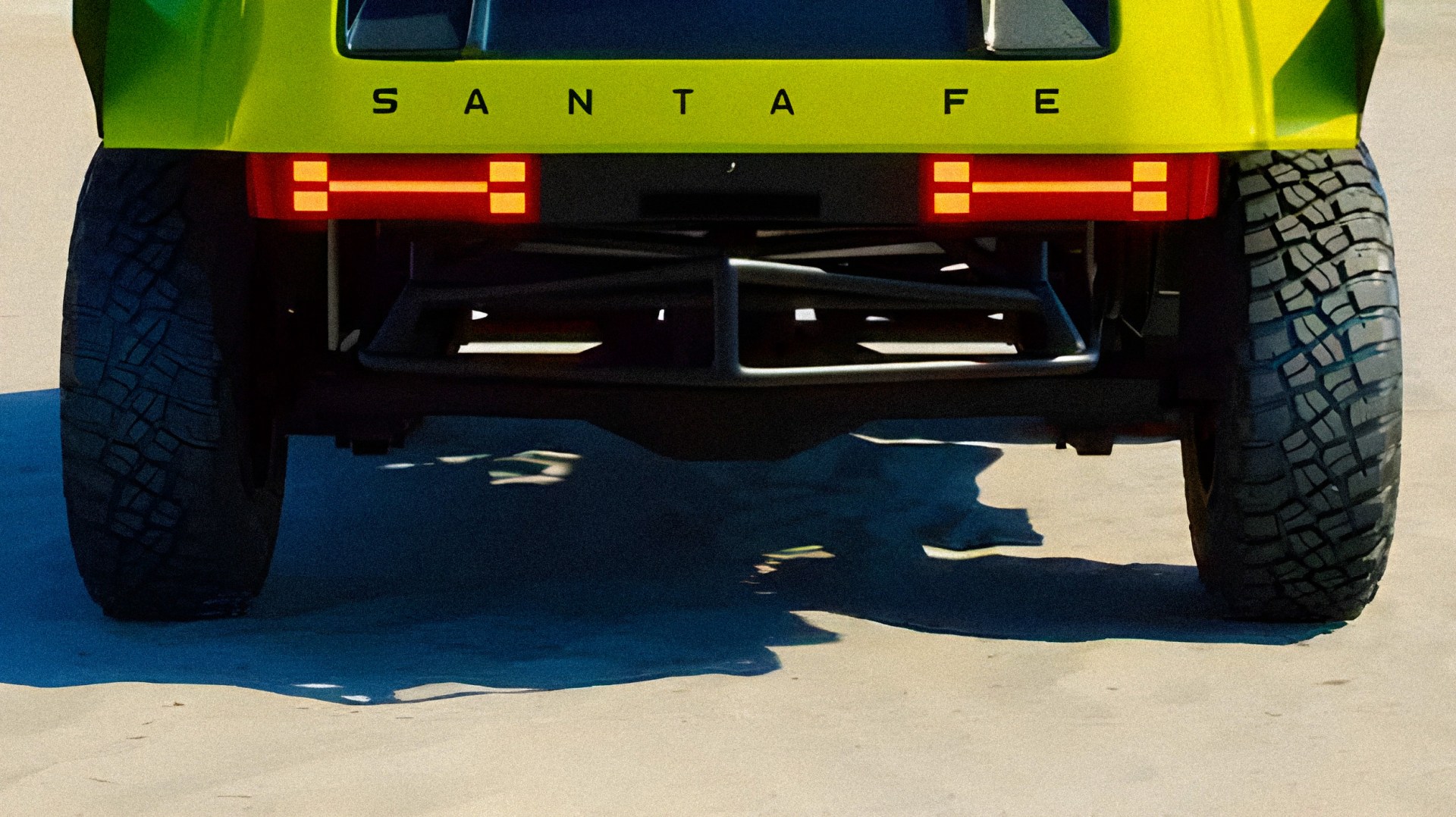 Hyundai Santa Fe prerunner konsept arka görünüm
