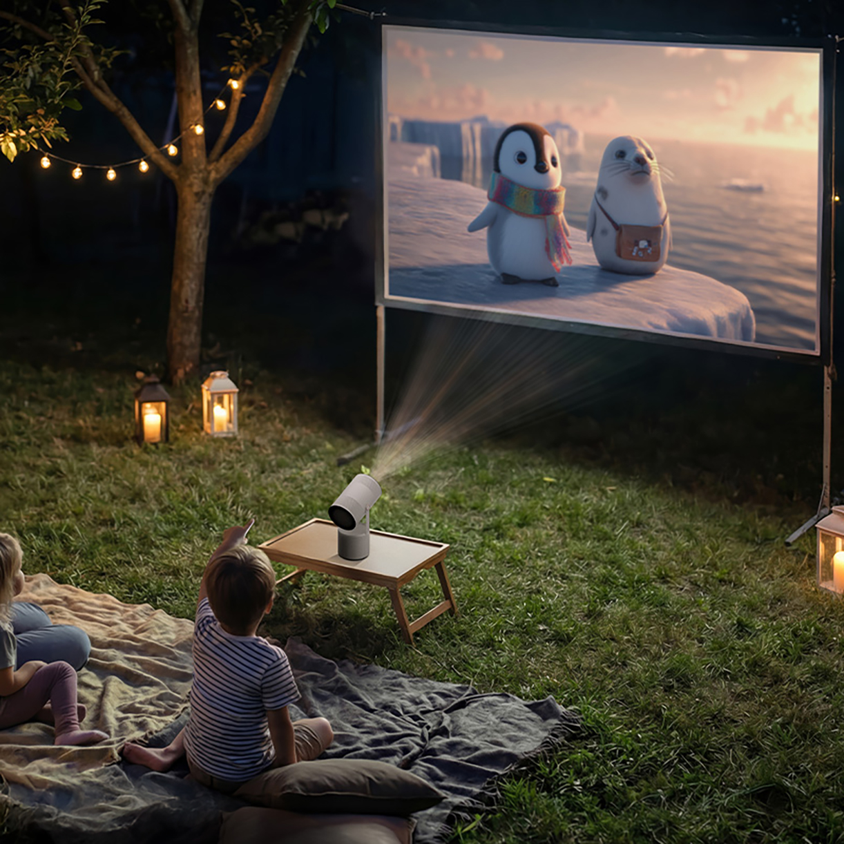 Samsung Freestyle+ taşınabilir projektör
