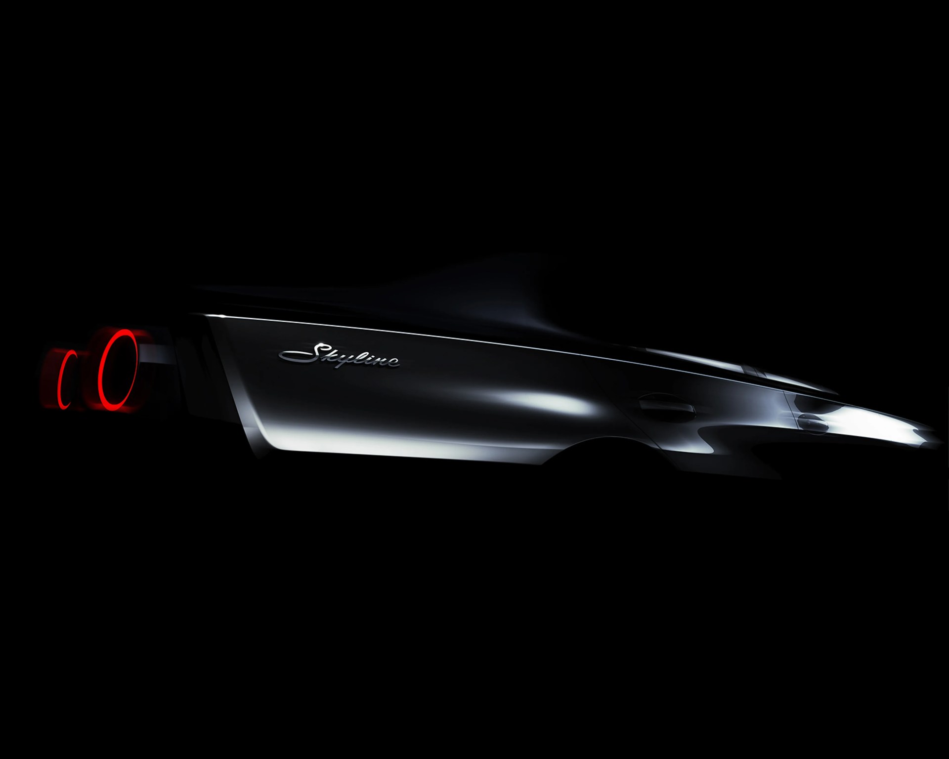 Yeni Nissan Skyline arka stop tasarımı