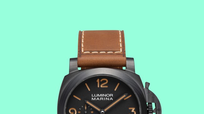 Panerai’s Iconic Dive Watch Lightens Up with a Proprietary Carbon Case