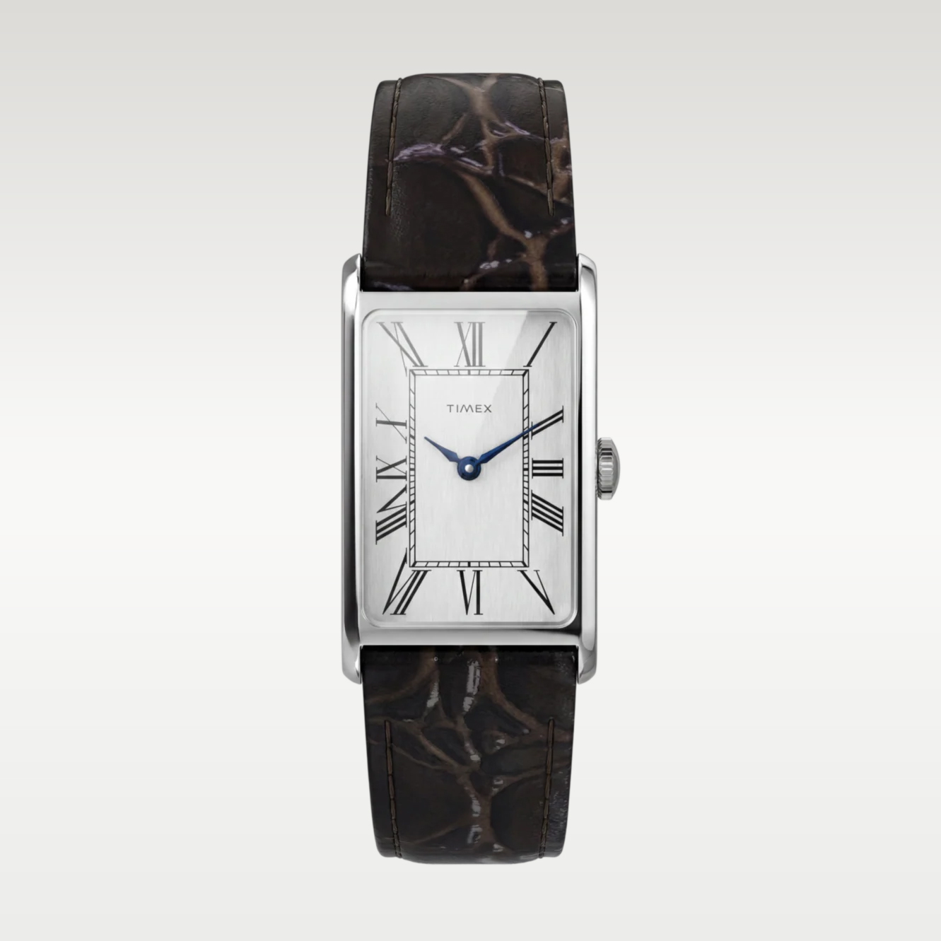 Dikdörtgen kasalı Timex 1976 Lexington Reissue Steel saat
